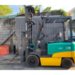 XE NÂNG ĐIỆN NGỒI LÁI KOMATSU 2,5 TẤN KHUNG 6M