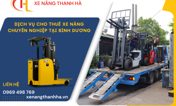 Dịch vụ cho thuê xe nâng chuyên nghiệp tại Bình Dương