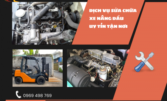 Dịch vụ sửa chữa xe nâng dầu tận nơi uy tín – Giải pháp nhanh chóng, hiệu quả
