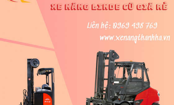 Xe nâng Linde cũ giá rẻ tại Bình Dương
