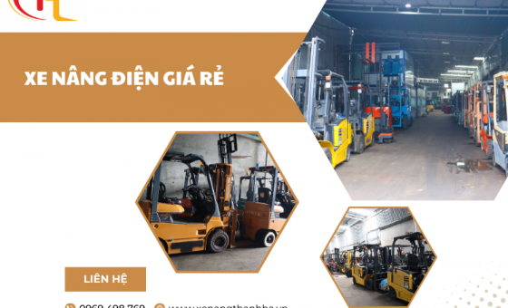 Xe nâng điện giá rẻ cho doanh nghiệp nhỏ: Có đáng để đầu tư?