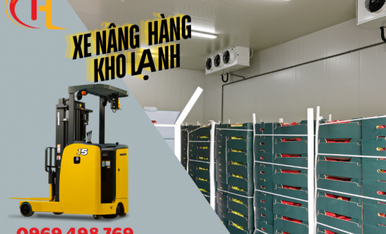 Ứng dụng xe nâng hàng trong kho lạnh