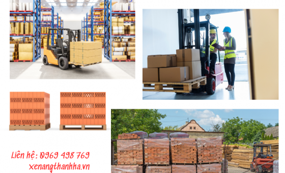 Xe nâng hàng ngồi lái xe nâng pallet tải trọng lớn
