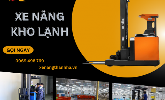 Xe nâng hàng kho lạnh