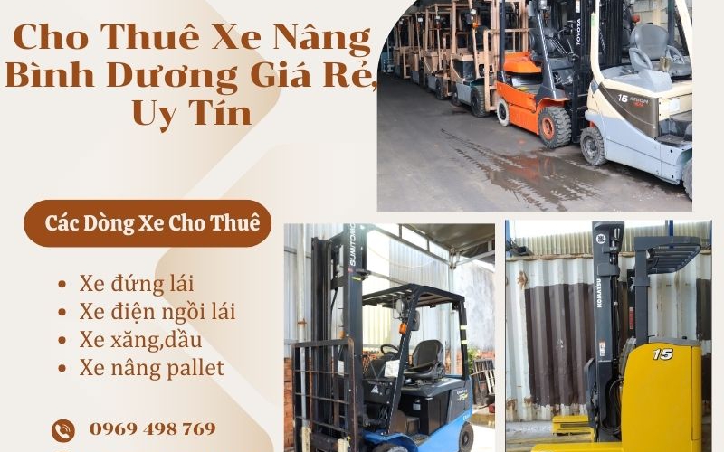 Thuê Xe Nâng Tại Bình Dương - Giải Pháp Tối Ưu Cho Mọi Doanh Nghiệp