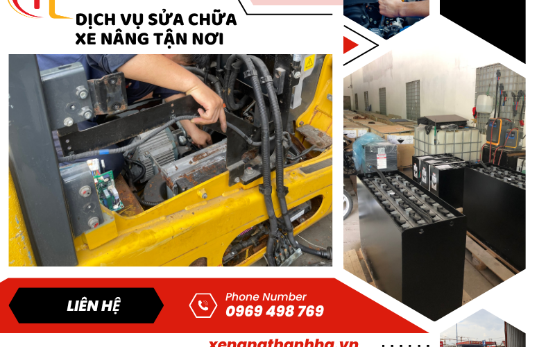 Dịch Vụ Sửa Xe Nâng Tận Nơi Tại Bình Dương, TP.HCM, Đồng Nai