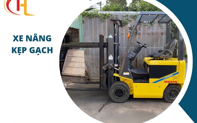 Giải pháp vận chuyển tiết kiệm cho ngành gạch với xe nâng kẹp – Xe Nâng Thanh Hà