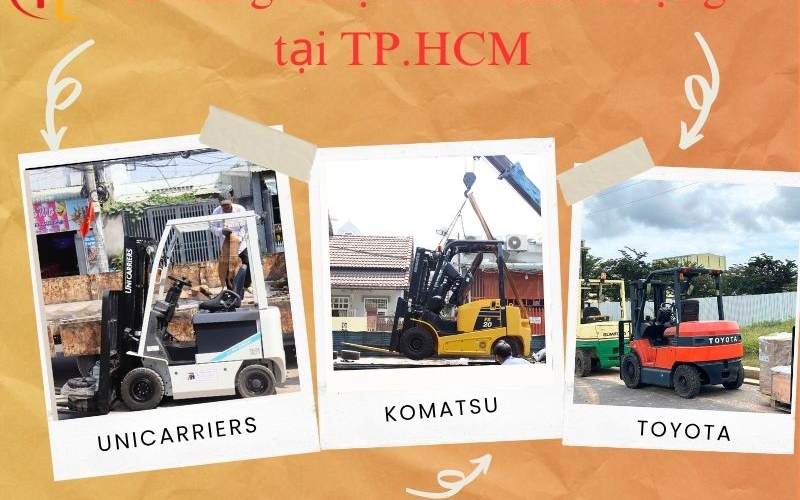 Xe nâng Nhật Bản chất lượng tại TP.HCM