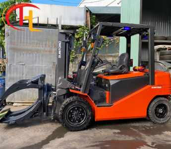 XE NÂNG ĐIỆN 3.5 TẤN KẸP TRÒN SUMITOMO CHẤT LƯỢNG TỐT
