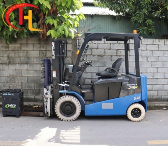 Xe nâng điện Sumitomo - 2.5 tấn đời 2017 – Hàng Nhật Bản mới về