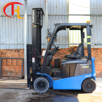 Xe nâng điện Sumitomo 1.5 tấn 