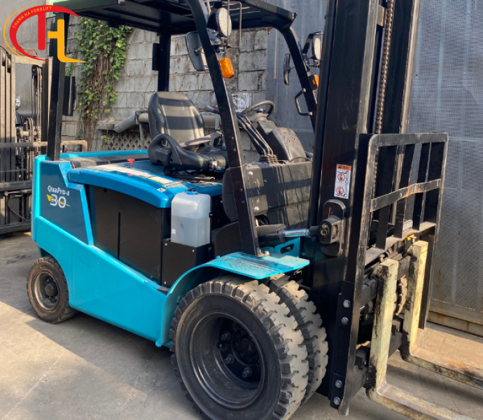 XE NÂNG ĐIỆN 3 TẤN SUMITOMO HÀNG NHẬP BÃI (TẠM HẾT HÀNG)