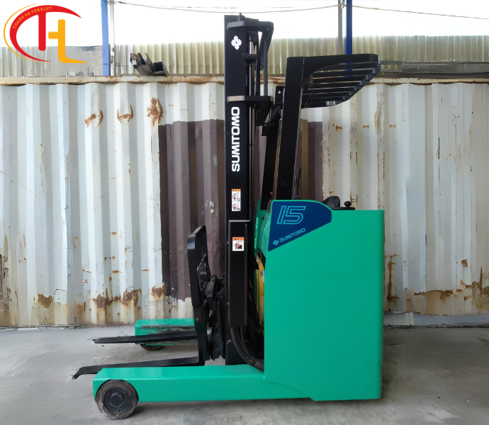 XE NÂNG ĐIỆN ĐỨNG LÁI 1,5 TẤN