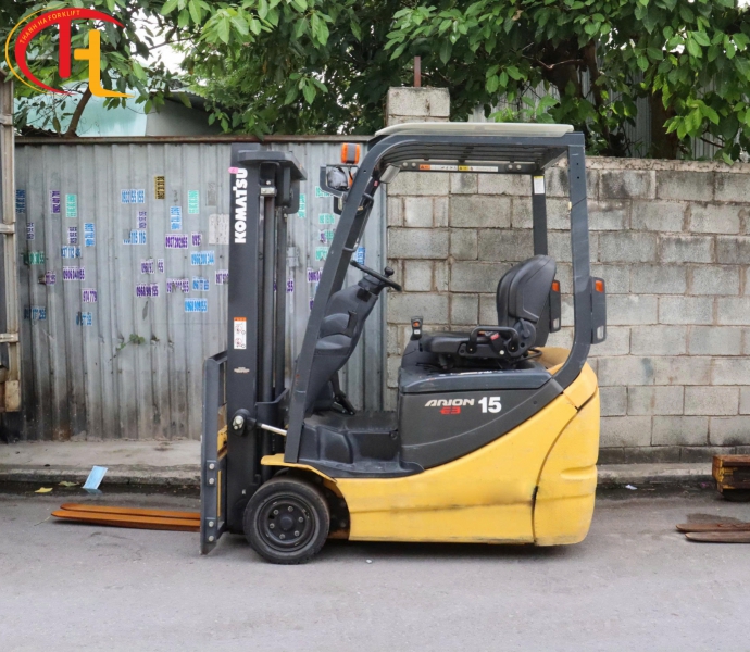 XE NÂNG ĐIỆN KOMATSU FB15M-12 – TẢI TRỌNG 1.5 TẤN – ĐỜI 2019