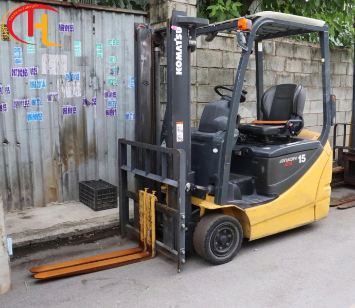 XE NÂNG ĐIỆN KOMATSU FB15M-12 – TẢI TRỌNG 1.5 TẤN – ĐỜI 2019