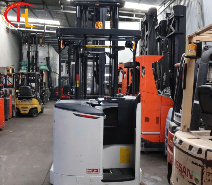 Xe Nâng Điện Đứng Lái Nichiyu FBR020-85-450 -2 Tấn
