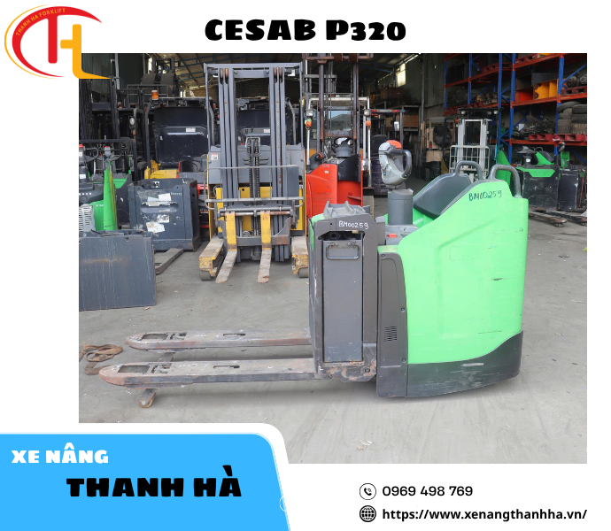 XE NÂNG ĐIỆN 2 TẤN CESAB P320 