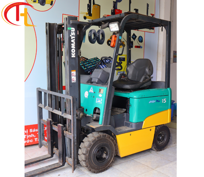 XE NÂNG ĐIỆN  1,5 TẤN KOMATSU 