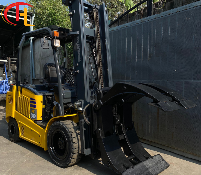 XE NÂNG ĐIỆN KOMATSU 3 TẤN KẸP TRÒN (TẠM HẾT HÀNG)