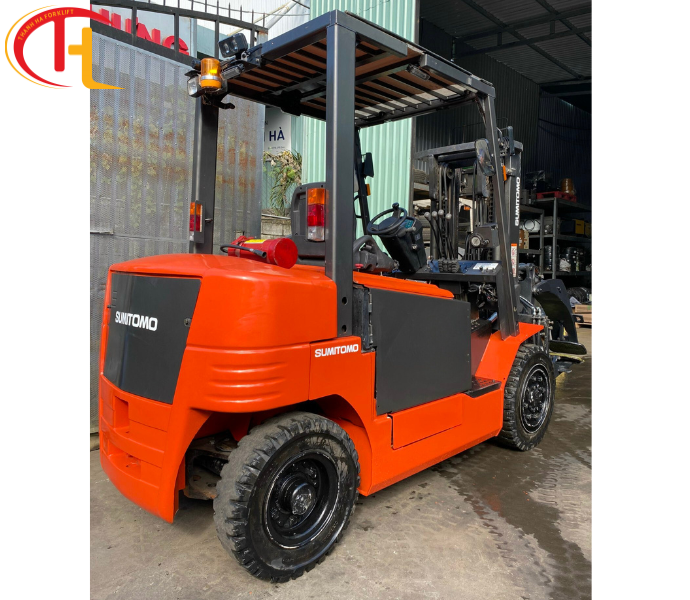 XE NÂNG ĐIỆN 3.5 TẤN KẸP TRÒN SUMITOMO CHẤT LƯỢNG TỐT
