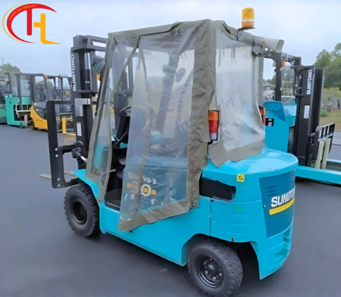 XE NÂNG ĐIỆN SUMITOMO NGỒI LÁI 3 TẤN
