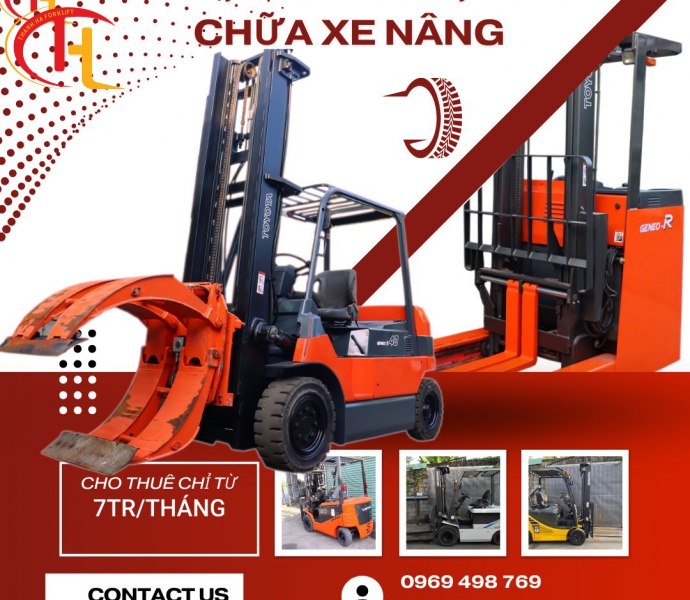 CHO THUÊ XE NÂNG TẠI BÌNH DƯƠNG GIÁ RẺ