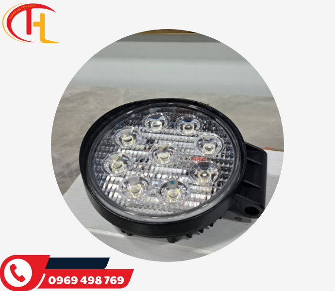Đèn Pha Led 9 Bóng (Tròn)