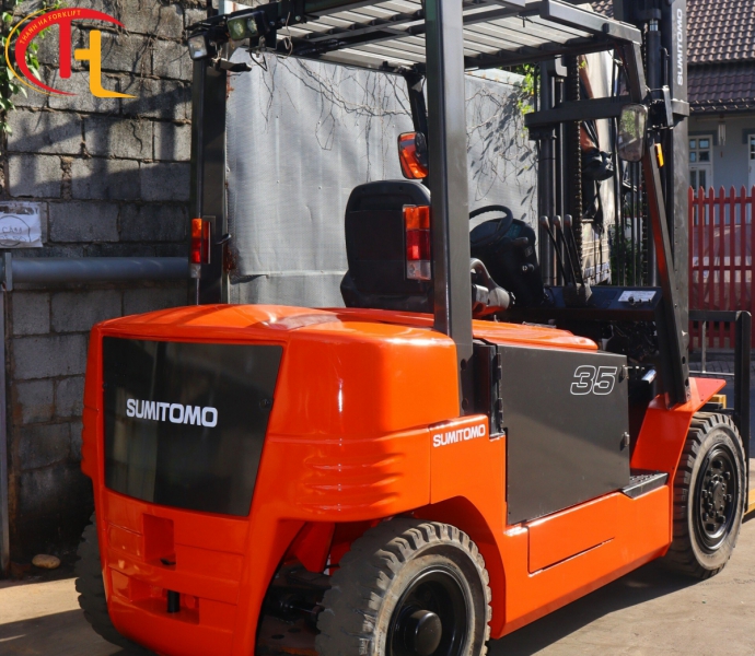XE NÂNG ĐIỆN 3,5 TẤN SUMITOMO