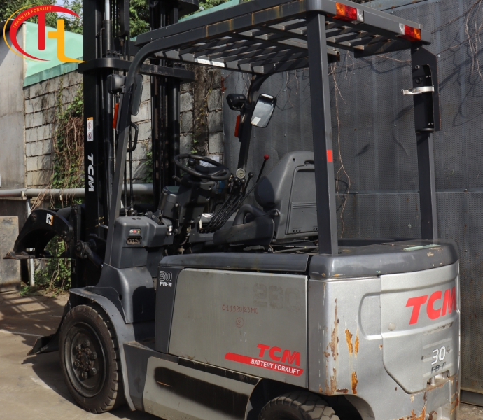 XE NÂNG ĐIỆN KẸP TRÒN 3 TẤN TCM