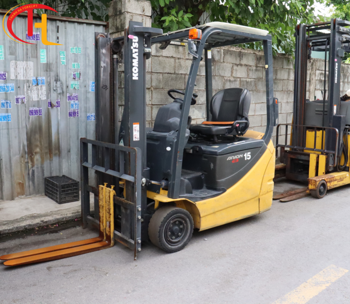 XE NÂNG ĐIỆN KOMATSU FB15M-12 – TẢI TRỌNG 1.5 TẤN – ĐỜI 2019