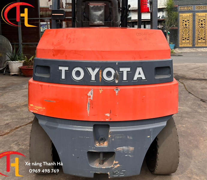 XE NÂNG ĐIỆN 3.5 TẤN THƯƠNG HIỆU TOYOTA