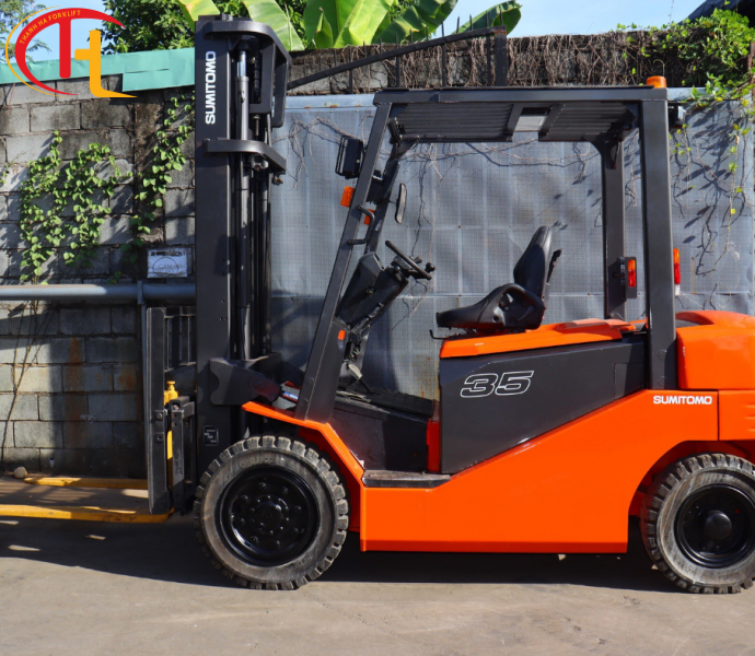 XE NÂNG ĐIỆN 3,5 TẤN SUMITOMO