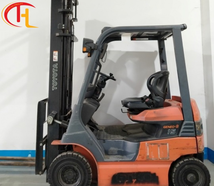 XE NÂNG ĐIỆN TOYOTA 1,5 TẤN 7FB15 KHUNG 4M