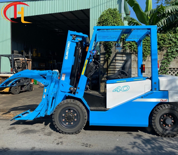 XE NÂNG ĐIỆN 4 TẤN KẸP GIẤY (TẠM HẾT HÀNG)
