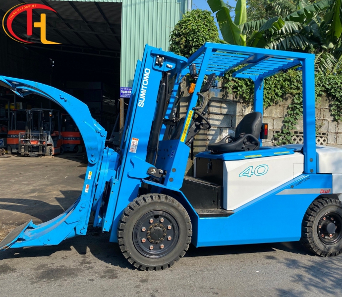 XE NÂNG ĐIỆN 4 TẤN KẸP GIẤY (TẠM HẾT HÀNG)