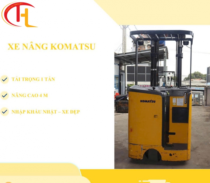XE NÂNG ĐIỆN KONMATSU 1 TẤN