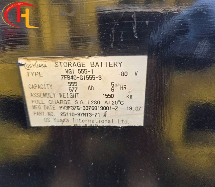 Xe nâng điện 4 tấn toyota 7FBM40 