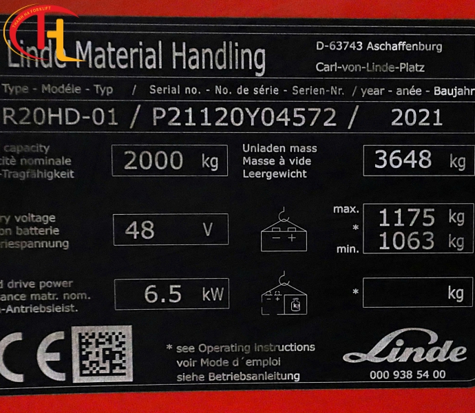 Xe Nâng Reach Truck Linde R20HD-01  – Đời 2021, Công Nghệ Đỉnh Cao